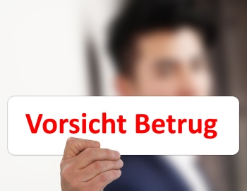 Vorsicht Betrug